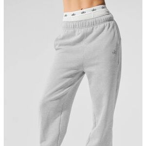 ALO Yoga Light Gray Joggers